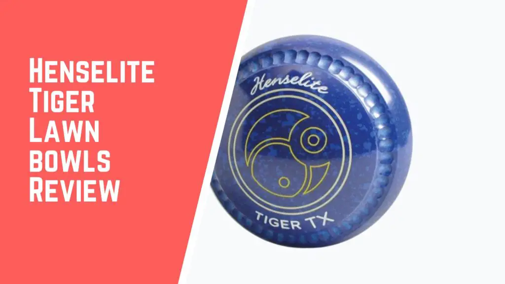 Henselite Tiger TX lawn bowls on indoor carpet rink