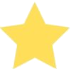 Rating star icon